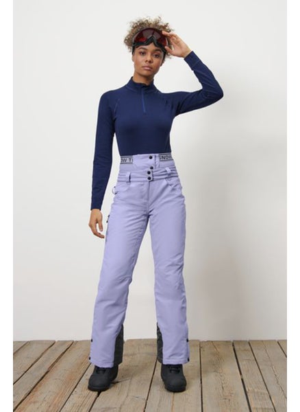 Buy Women Regular Fit Ski Pants, Lilac in UAE