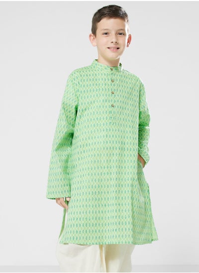 Buy Kids Printed Long Kurta in UAE