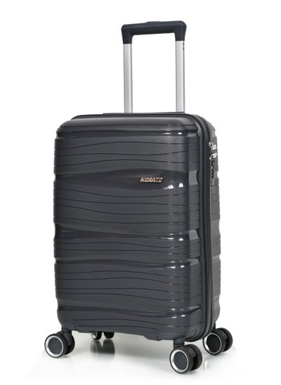 اشتري Morano Luggage 20 Inch Carry-On Luggage with Four Spinning Wheels Made of PP Material Durable Suitcase Designed with Safety Lock (Gold) في السعودية