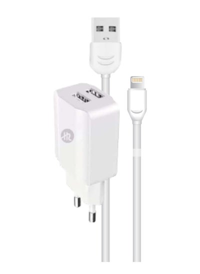 Buy H2 wall charger 3.0A with lightening cable in Egypt