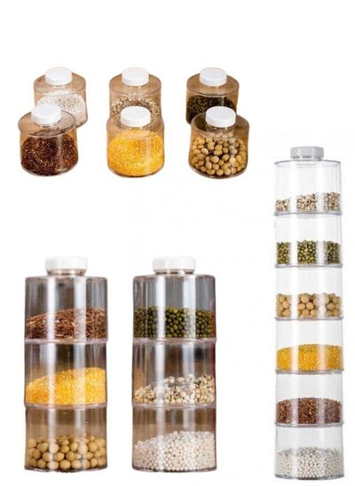 Buy Six-tier spice tower transparent in Egypt