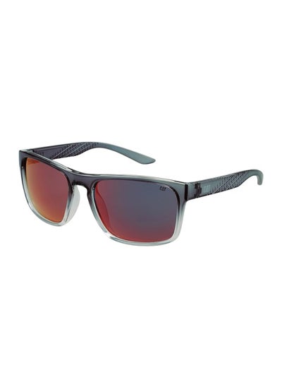 اشتري Men CTS-8017 Polarized Wrap Sunglasses Grey 58mm في الامارات