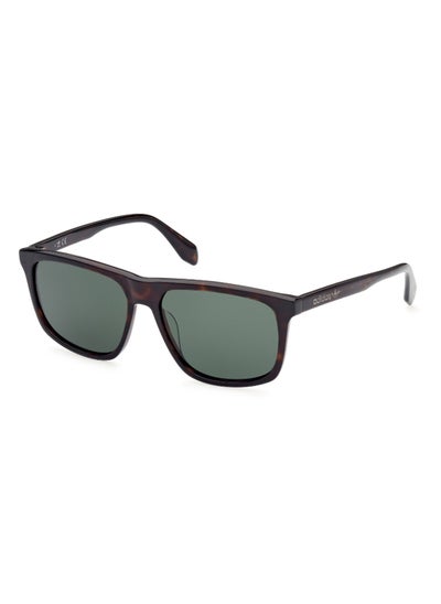 Buy Men's UV Protection Navigator Shape Acetate Sunglasses OR006256N56 - Lens Size: 56 Mm - Havana in UAE