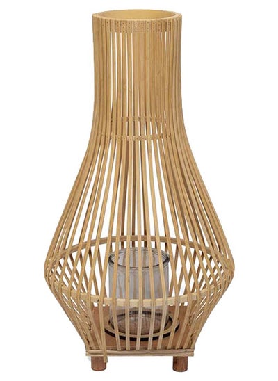 Buy Bamboo Lantern, Natural - 55 cm in UAE