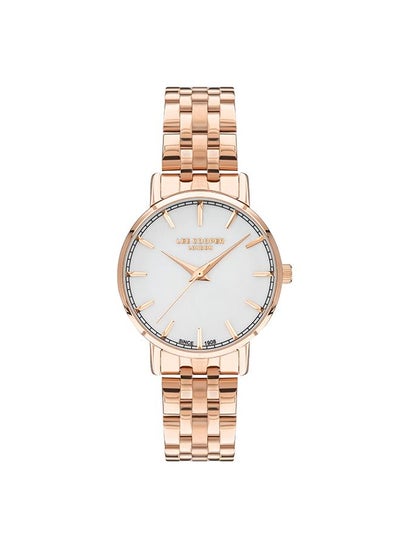 Buy Lee Cooper LC07503.420 Women's Analog Display Watch & Metal Strap Rose Gold in Saudi Arabia