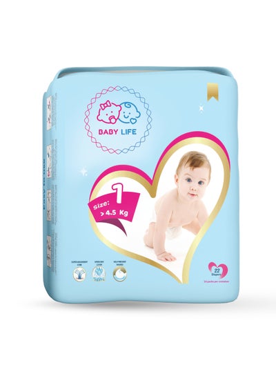 Buy Premium Babylife Diapers Size NB-1 in UAE