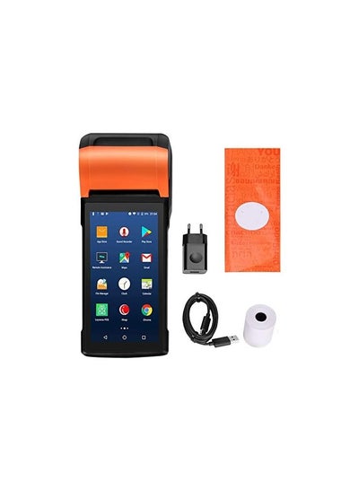 Buy Android 7.1 PDA Handheld POS Terminal Sunmi V2 PDA eSIM 4G WiFi with Camera speaker Receipt Printer for mobile order market,Standardversion in UAE