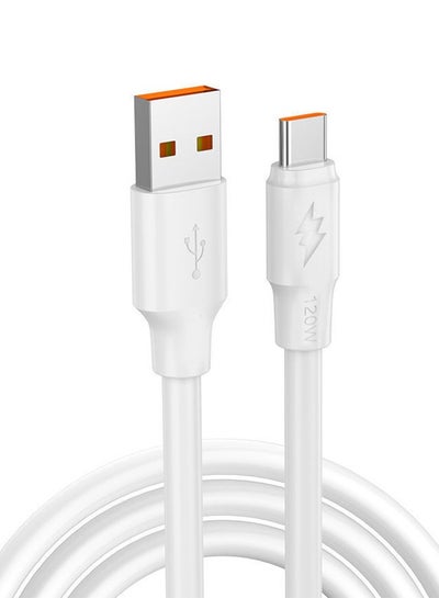 Buy USB C Cable 1M, 120W Power Delivery PD Fast charge Cable USB to USB C for iPhone 15 Pro/15 Pro Max/15/15 Plus, iPad mini 6, MacBook Pro/Air, iPad Pro, Samsung S23+, Huawei P60, Oppo, Xiaomi in Saudi Arabia