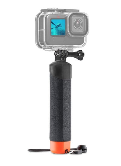 اشتري Waterproof Monopod Floating Hand Grip for Go Pro Hero 12/11/10/9/8/7/6/5/4/3 Session DJI Osmo and Other Action Cameras Stands Snorkeling Underwater Diving Selfie Pole Stick في السعودية