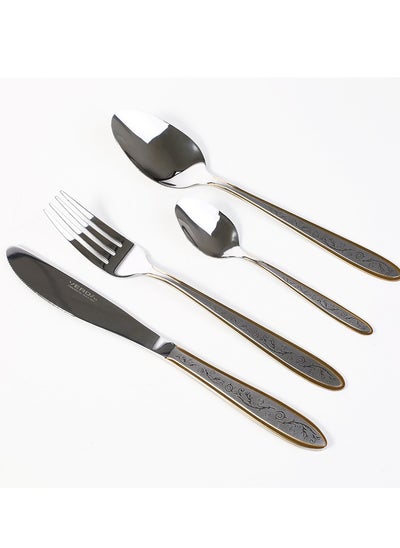 اشتري 72 Piece silver spoon set في السعودية