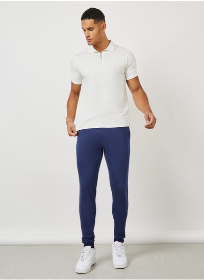 Buy Eco-Earth Slim Fit Terry Jogger with Welt Pockets in Saudi Arabia