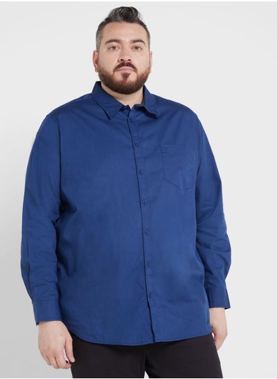 اشتري Thomas Scott Plus Size Cotton Casual Shirt في السعودية