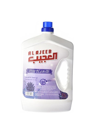 Buy Al Ajeeb Floor Disinfectant with Lavender , 3L in Saudi Arabia