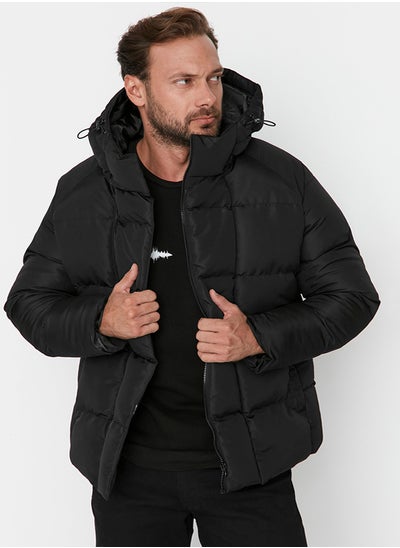 Buy Black Oversize Windproof Puffer Jacket TMNAW23MO00086 in Egypt