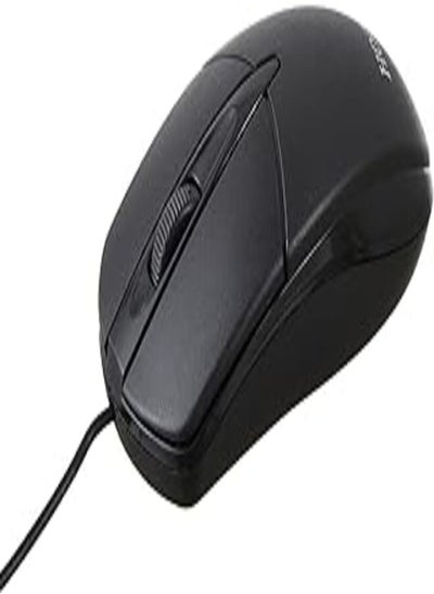 Buy HOOD M8002 Wired Laser Mouse - Black in Egypt