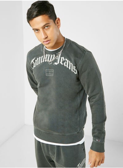 اشتري Logo Crew Neck Sweatshirt في الامارات