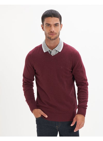 اشتري AE V-Neck Icon Sweater في السعودية