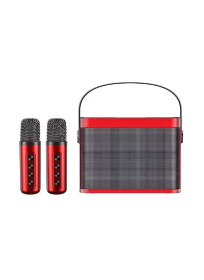 Buy YS219 Bluetooth Karaoke Speaker Wireless Microphone, Echo Adjustment  And Voice Changer in UAE