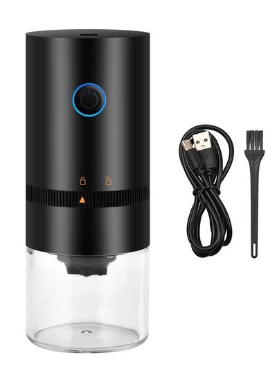 Buy Electric utomatic Coffee Grinder For Beans Black in UAE