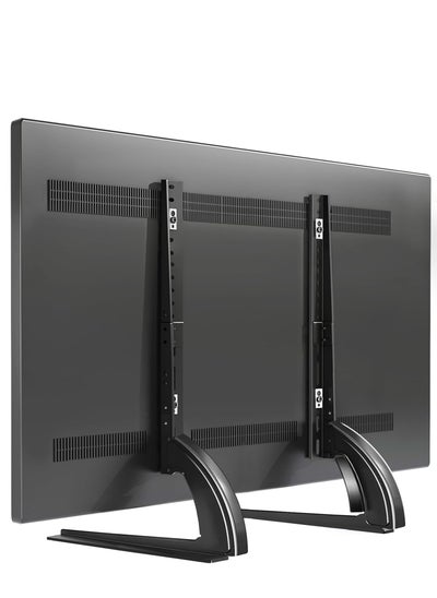 Buy Height Adjustable Universal TV Stand for 27" to 65" LCD/LED Flat & Curved TVs in UAE