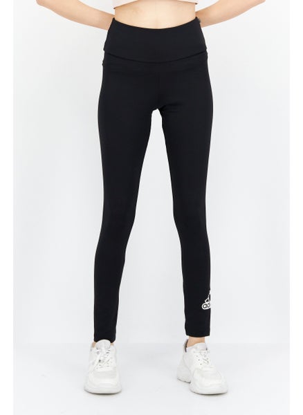 Buy Women Tight Fit Training Leggings, Black in UAE