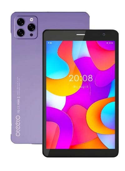 Buy K9 5G Android Tablet With 8.0 Inch Display 8GB RAM 512 GB ROM and 5000 mAh Battery Purple in UAE