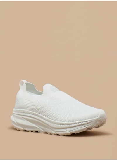 Buy Women Mesh Textured Slip-On Sports Shoes in Saudi Arabia