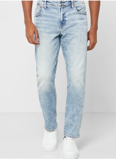 Buy Light Wash Slim Fit Jeans in Saudi Arabia