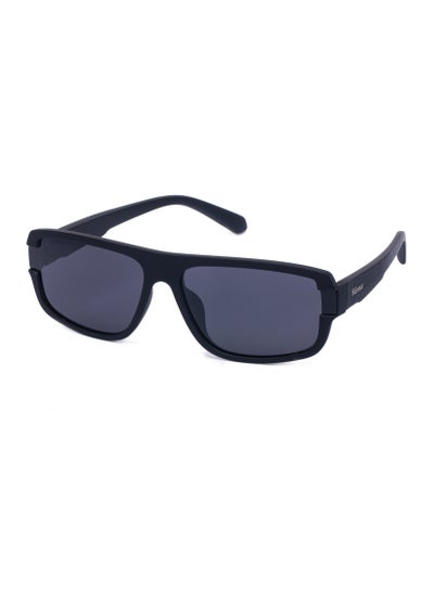 Buy Stylish Polarized D-frame Sunglasses For Women and Men Black in UAE