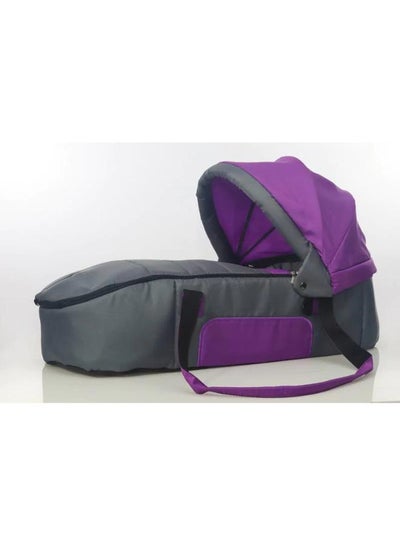 Buy Uni-Baby Carry Cot - Purple and Grey in Egypt