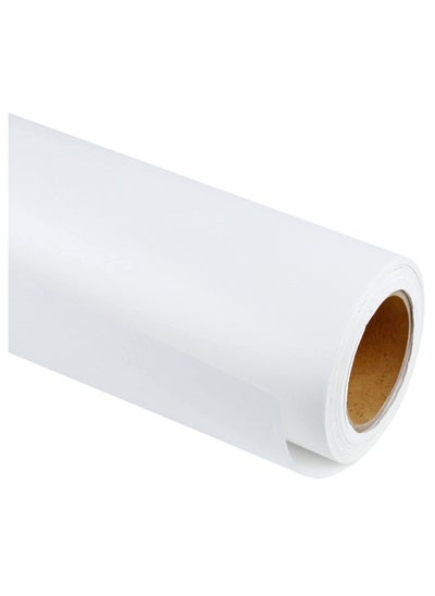 Buy White Kraft Wrapping Paper Roll (75cm*30meter) Biodegradable Recycled Material ,Natural White Wrapping Paper in UAE