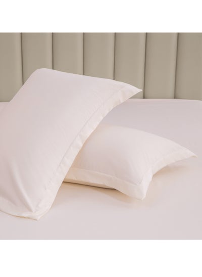 Buy Microfiber Pillowcases 2-Pcs Soft Pillow Cover (50 x 75 CM) With Envelope Closure (Without Pillow Insert),French Oak in Saudi Arabia