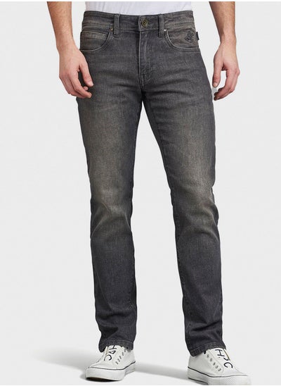 Buy Mid Wash Skinny Fit Jeans in UAE