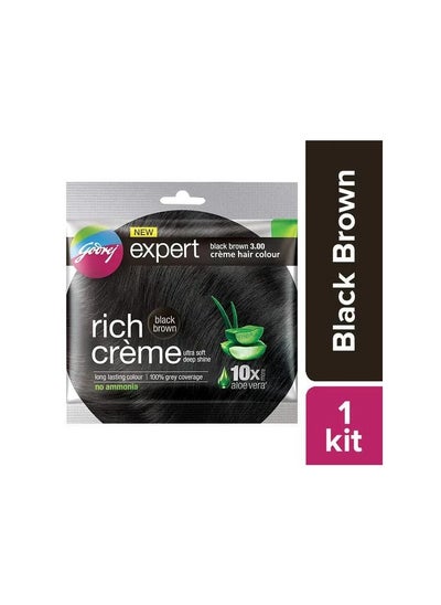 اشتري Expert Rich Creme Hair Color Natural Black 1.00 20ml في مصر