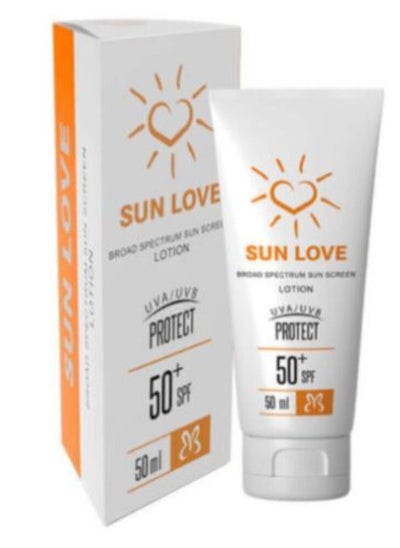 Buy Sun Love Sun Screen Lotion 50+Spf 50Ml in Egypt