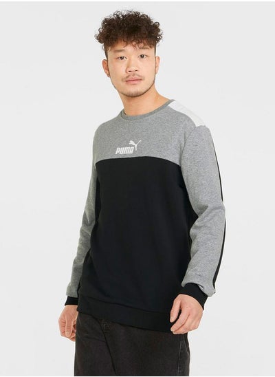 Buy Essentials Colorblock Sweatshirt in Saudi Arabia