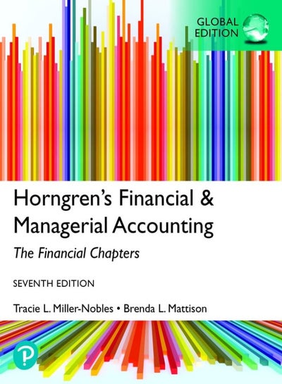 Buy Horngren's Financial & Managerial Accounting, The Financial Chapters, Global Edition in UAE