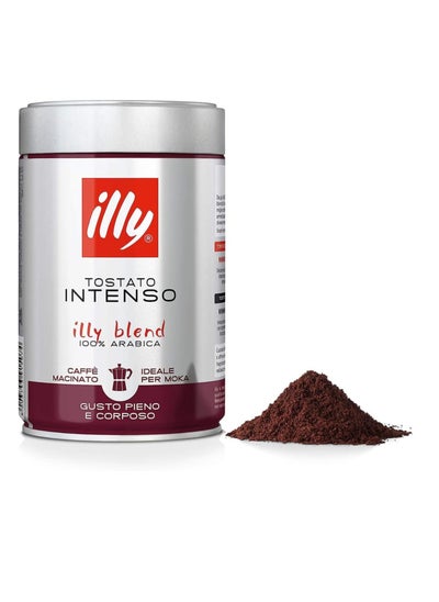 اشتري illy Moka Tostato Intenso Ground Coffee (250g) في مصر