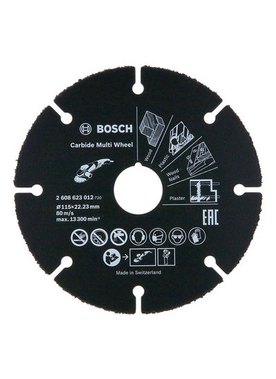 Buy Bosch Carbide Multi Wheel Ø115mmx22.23 in UAE