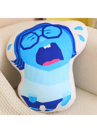 Buy inside out 2 Plush Throw Pillow Cartoon Plush Doll Toy Decoration Cushion for Kids and Adults  Great Birthday Choice for Boys Girls 18×18 Inch in UAE