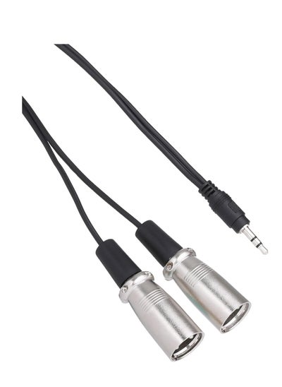 Buy Keendex 1789 2in1 audio Auxiliary 10 cm - black in Egypt