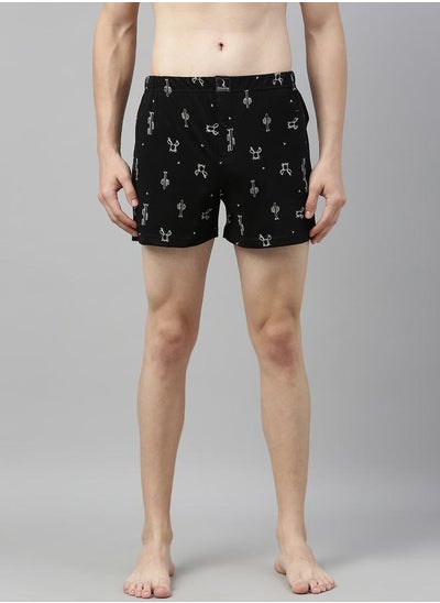 اشتري Cotton Printed Knit Boxer في السعودية