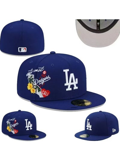 Buy Hip Hop Fashion Baseball League Adjustable Flat Tongue Baseball Hat in UAE