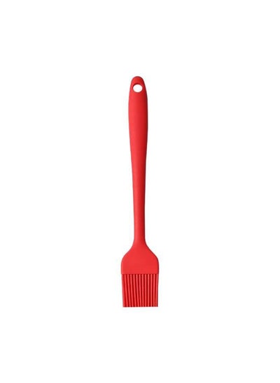 اشتري Silicone Small Oil Brush 21x3.7 cm Red في الامارات