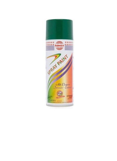 Buy Asmaco All Purpose Interior and Exterior Spray Paint (Green) in UAE