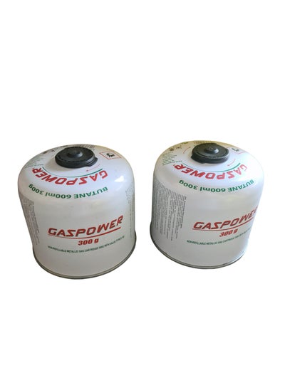 Buy 2 Pieces of Butane Gas for Portable Stove 300g Cylinder in Saudi Arabia