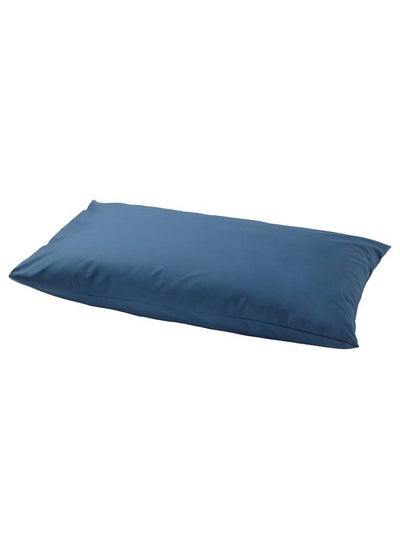 Buy Pillowcase Dark Blue 50X80 Cm in Saudi Arabia