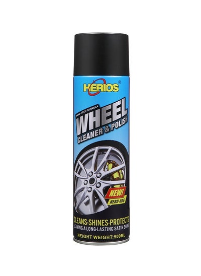 Buy Herios Wheel Cleaner and Polish,500ml in UAE