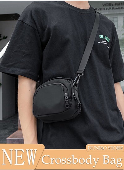 اشتري Crossbody Bag for Men and Women Waterproof Sling Bag Travel Passport Wallet Bag for Cell Phone, Small Side Shoulder Bag Multipurpose Daypack for Men في الامارات