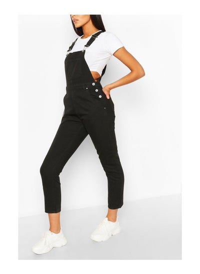 Buy Denim Boyfriend Dungarees in UAE